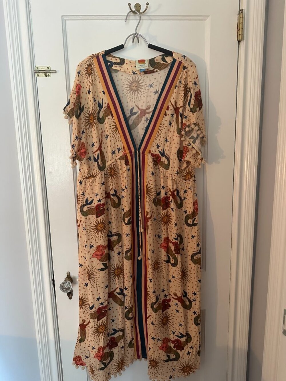 Farm Rio Mermaid Print Cover-Up - Picture 4 of 10